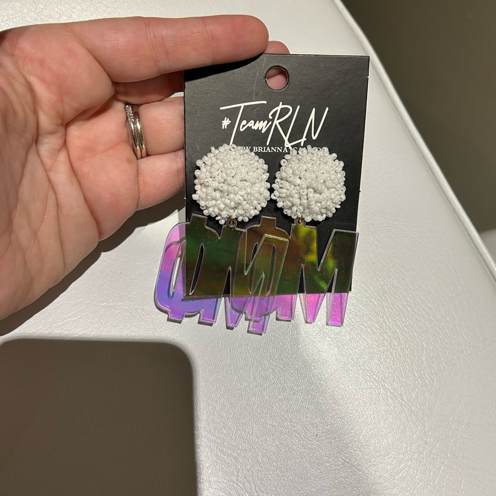 Brianna Cannon phi Mu Acrylic Earring